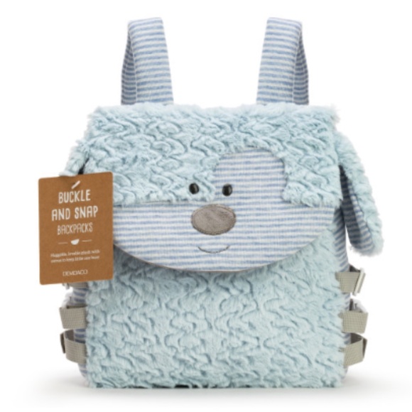 Puppy Buckle and Snap Backpack - Picture 2 of 6